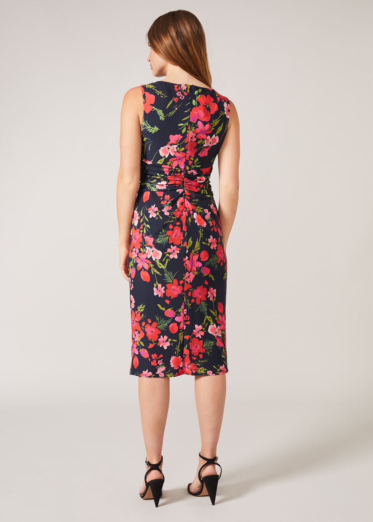 Catrin Floral Jersey Dress