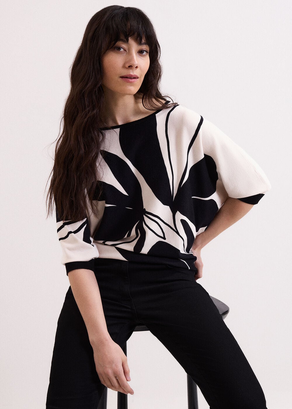 Faith Floral Print Jumper