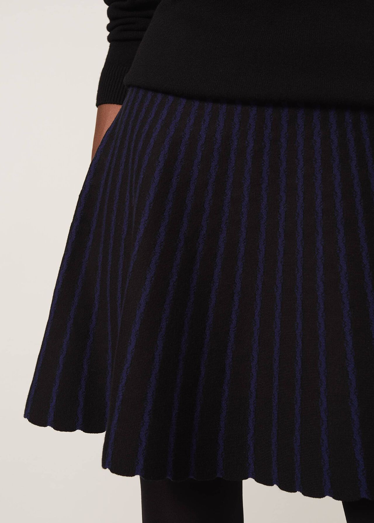 Hana Jacquard Knit Skirt