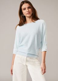 Carlie Colourblock Knit Top