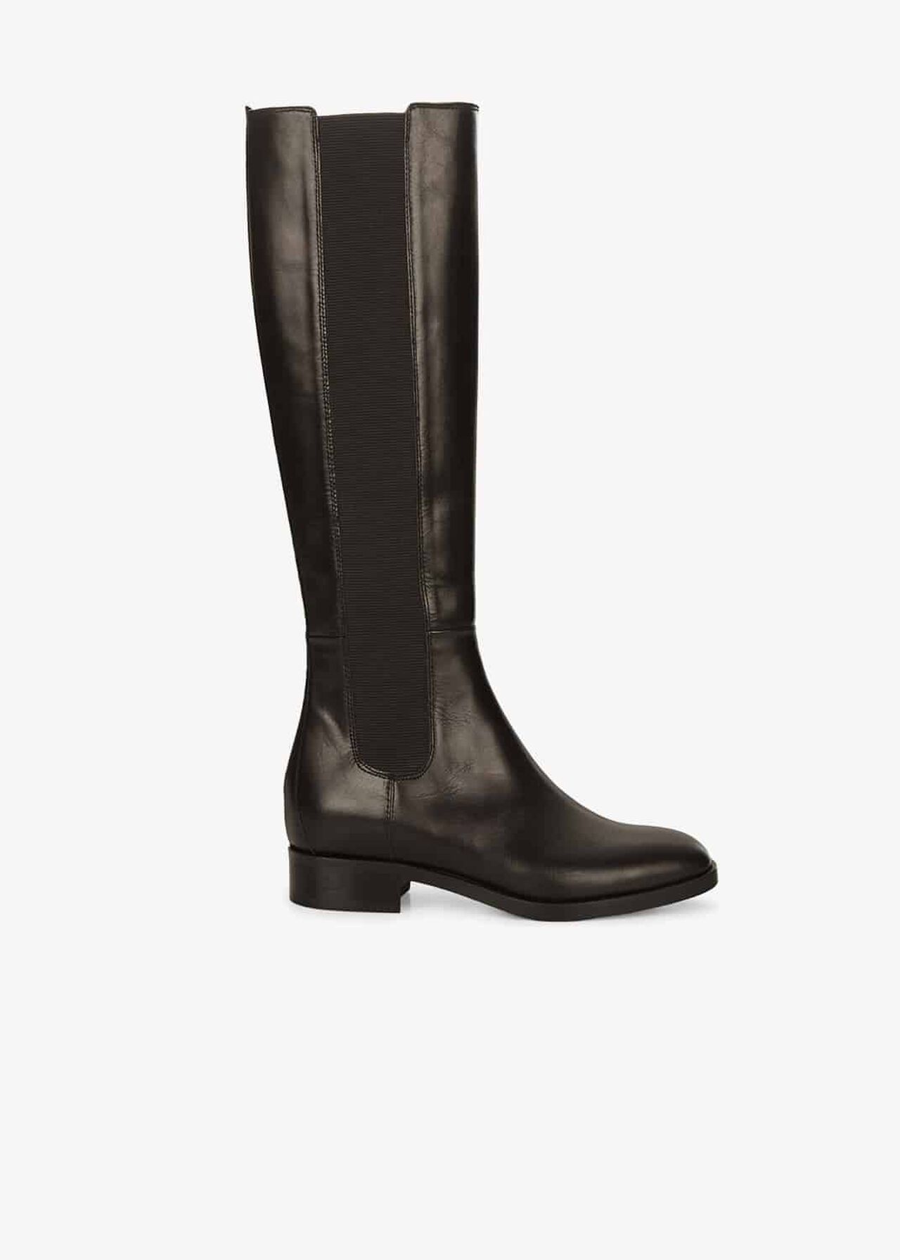 Jane Leather Knee High Boots