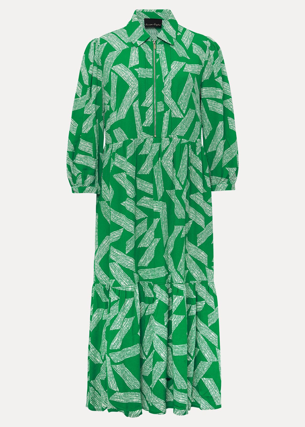 Penele Abstract Midi Dress