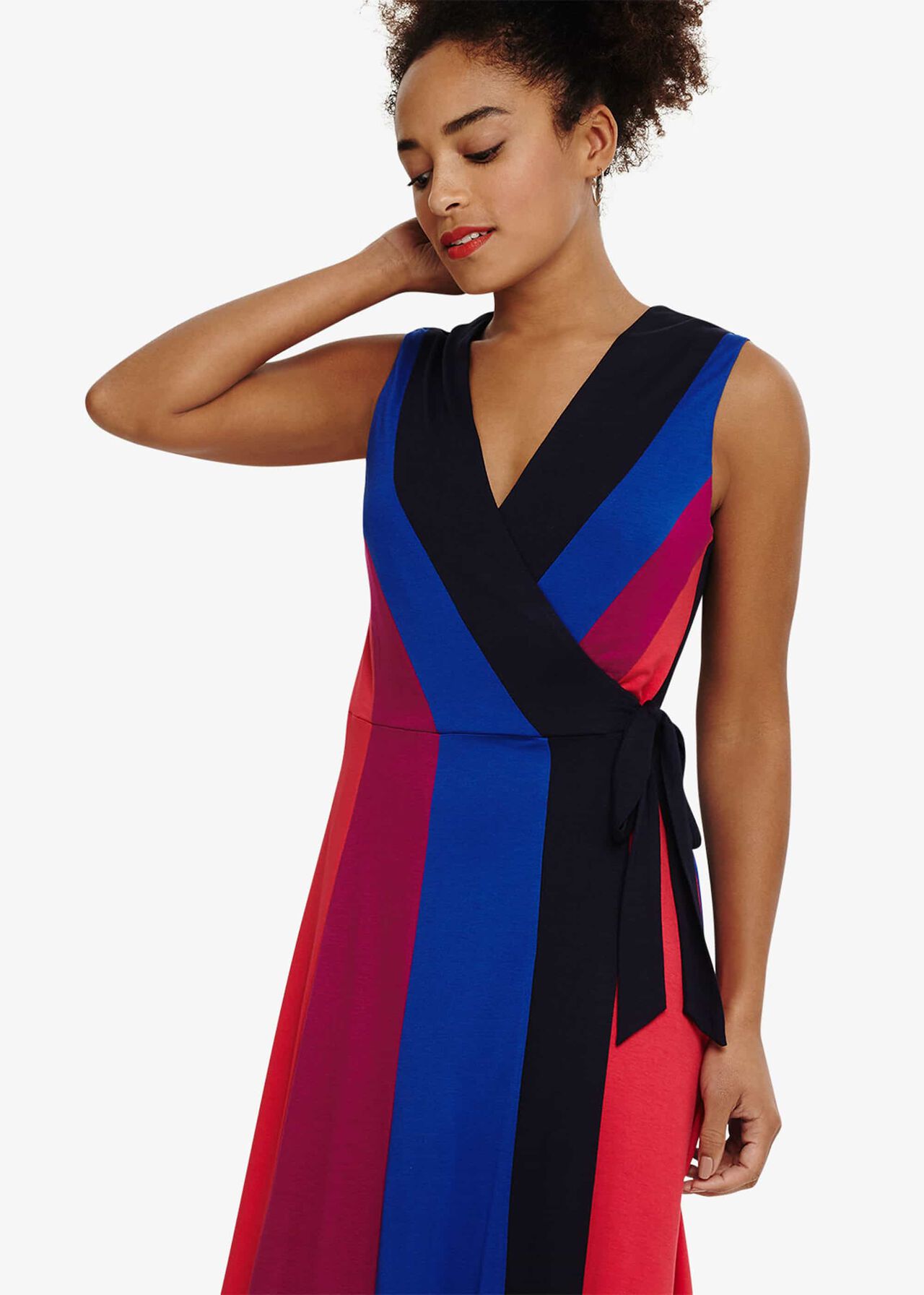 Magdala Colour Block Maxi Dress