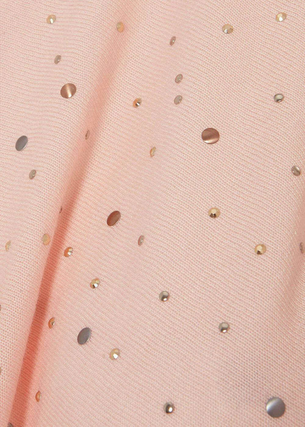 Cristine Scattered Stud Knitted Top