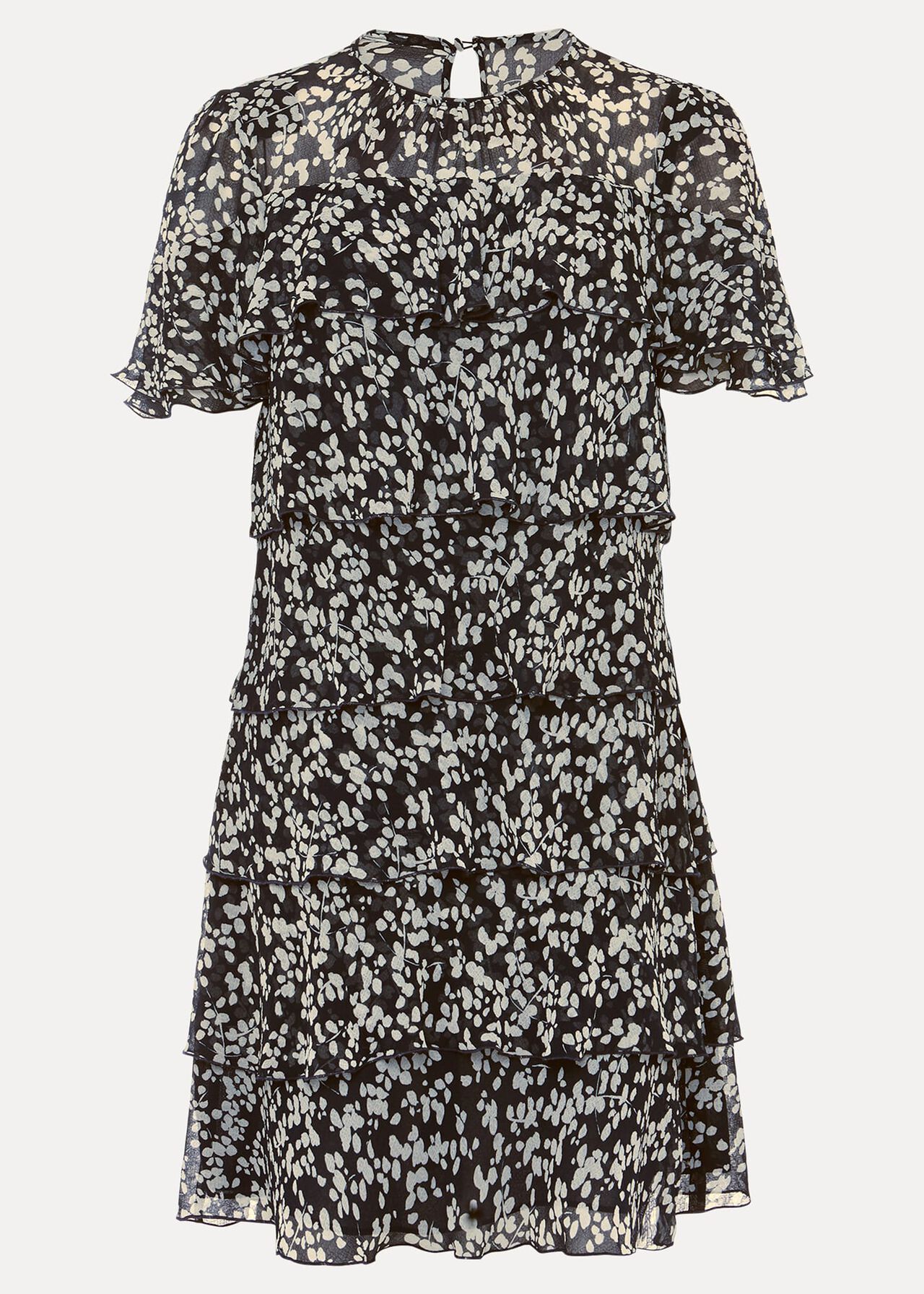 Maeve Floral Tiered Shift Dress