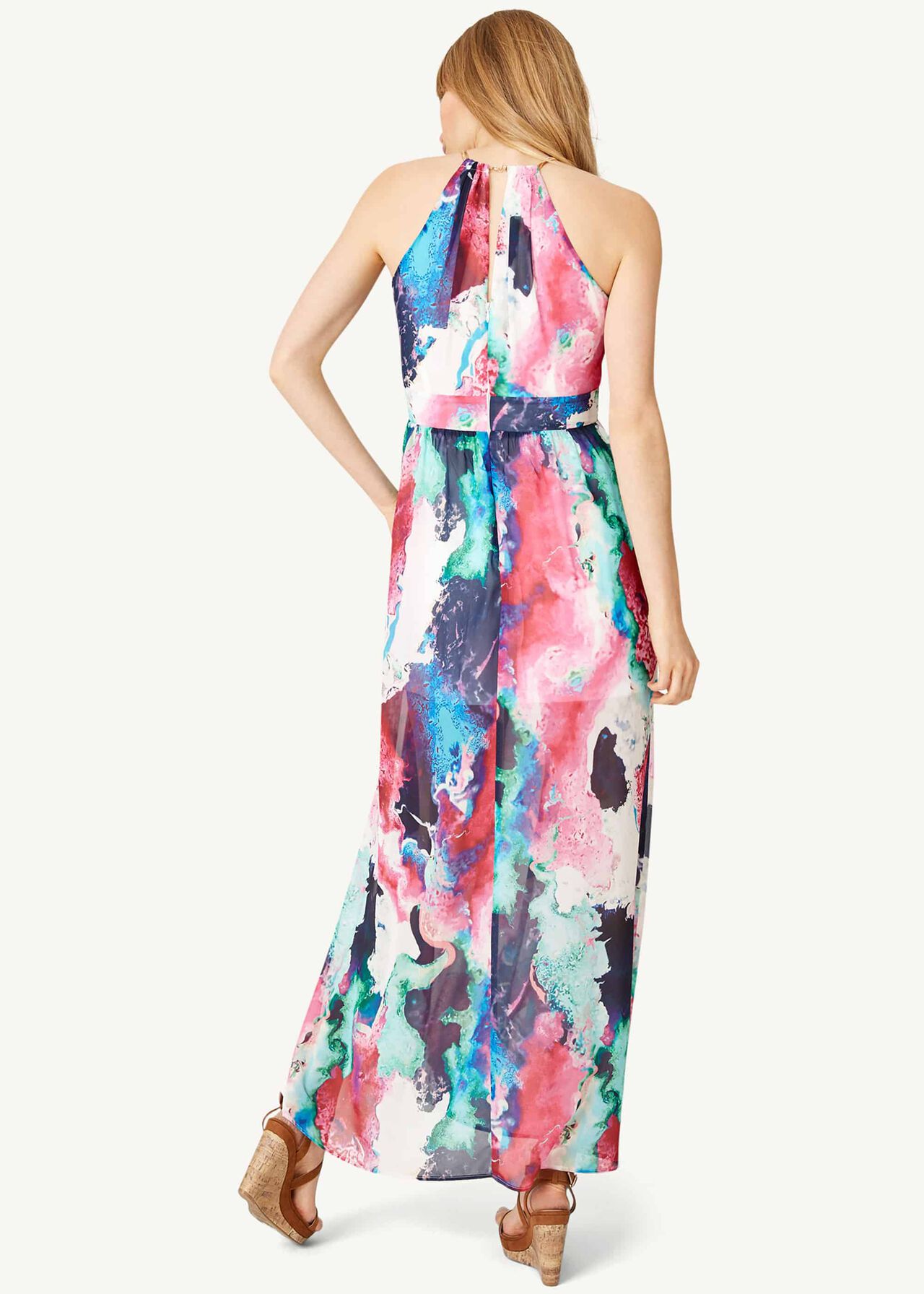 Amazon Print Maxi Dress