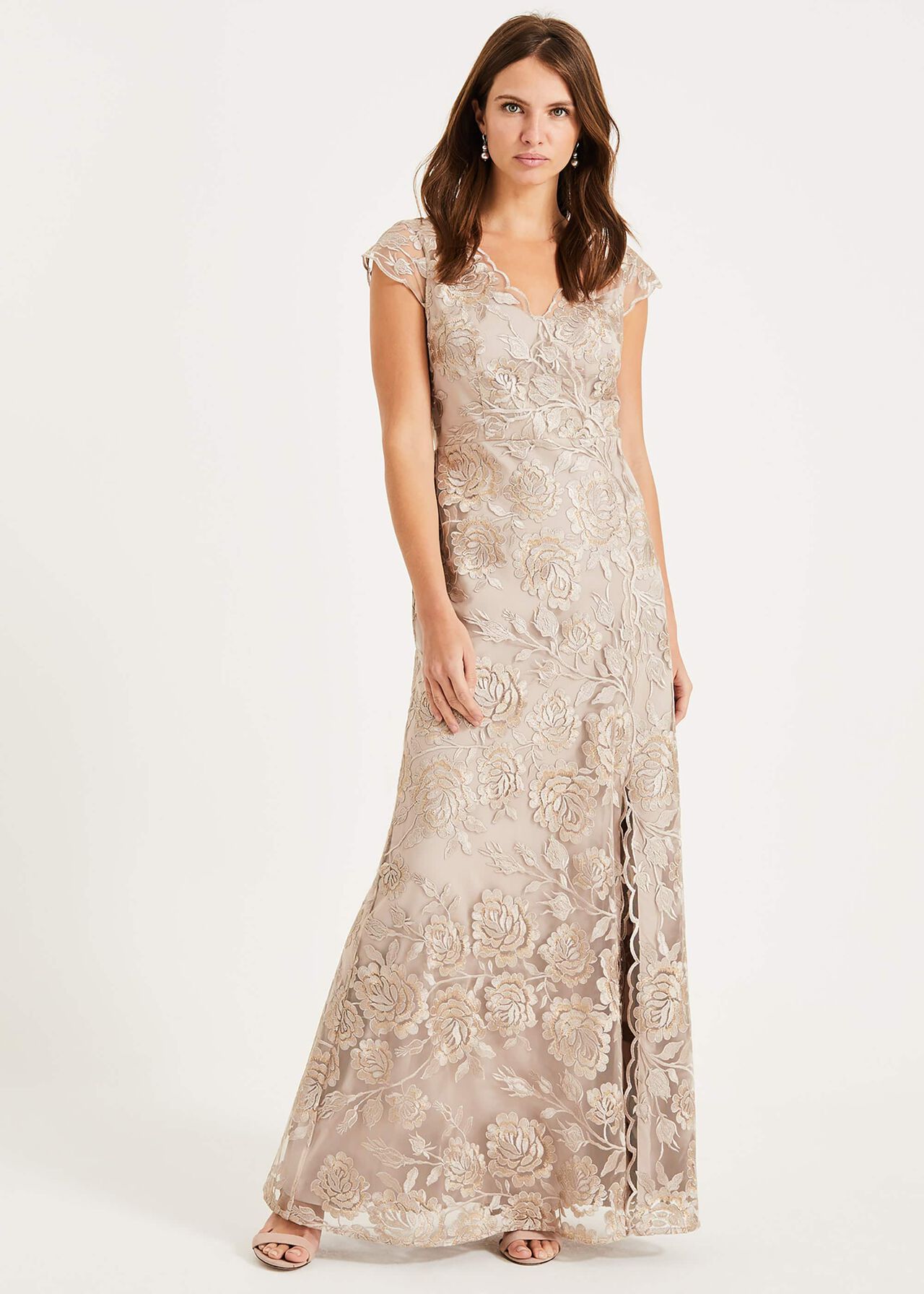 Velma Lace Maxi Dress