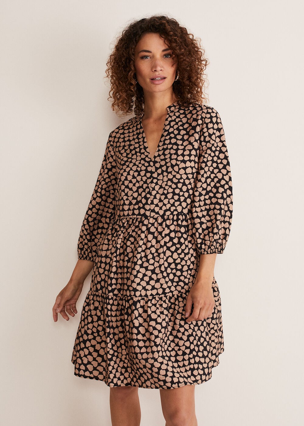 Kesia Hearts Swing Dress