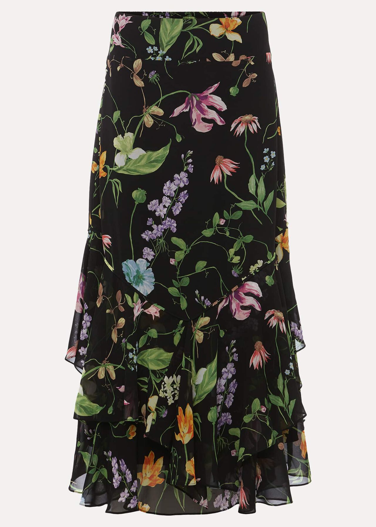 Kayley Floral Printed Maxi Skirt