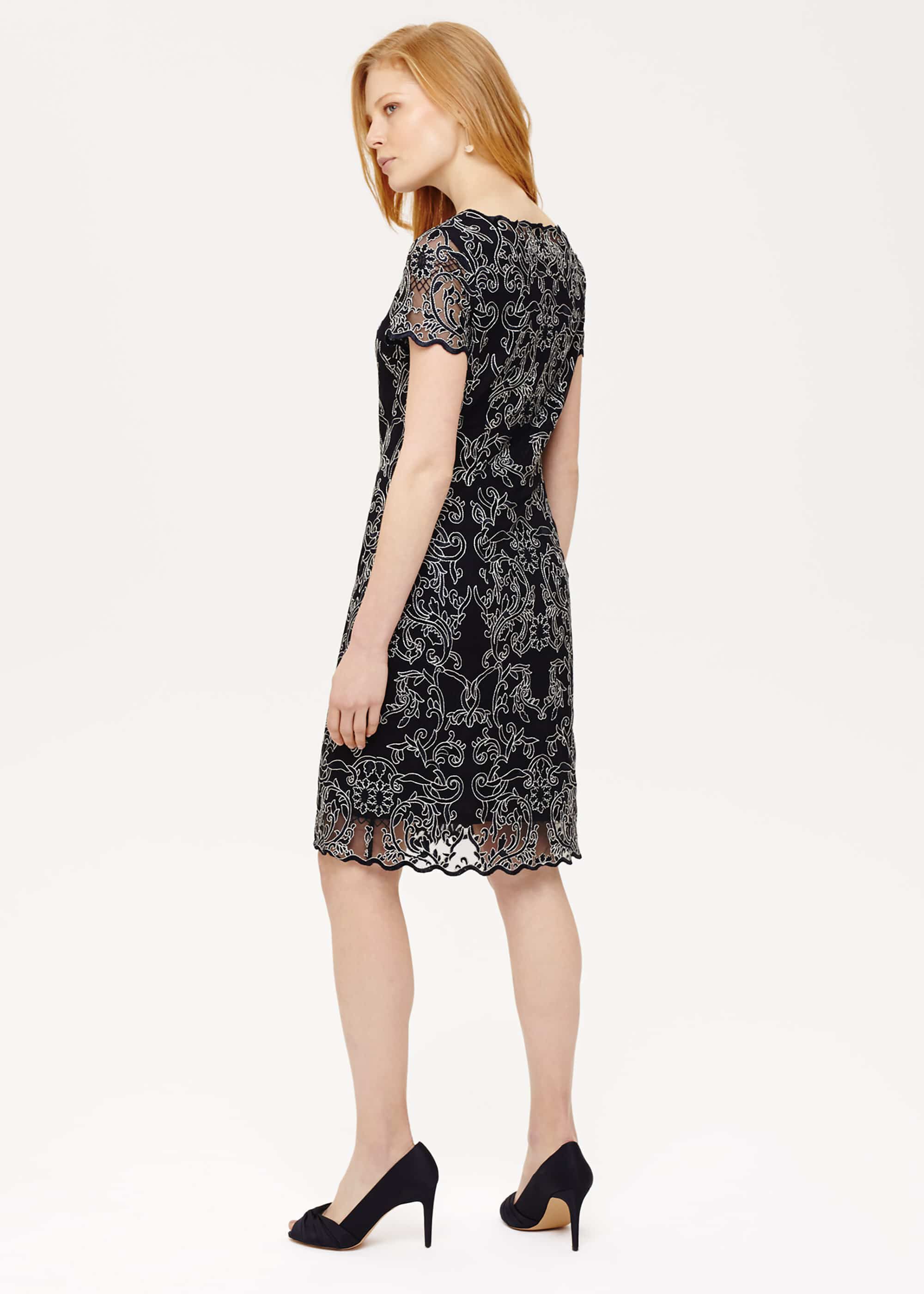 Phase eight tatiana dress navy outlet