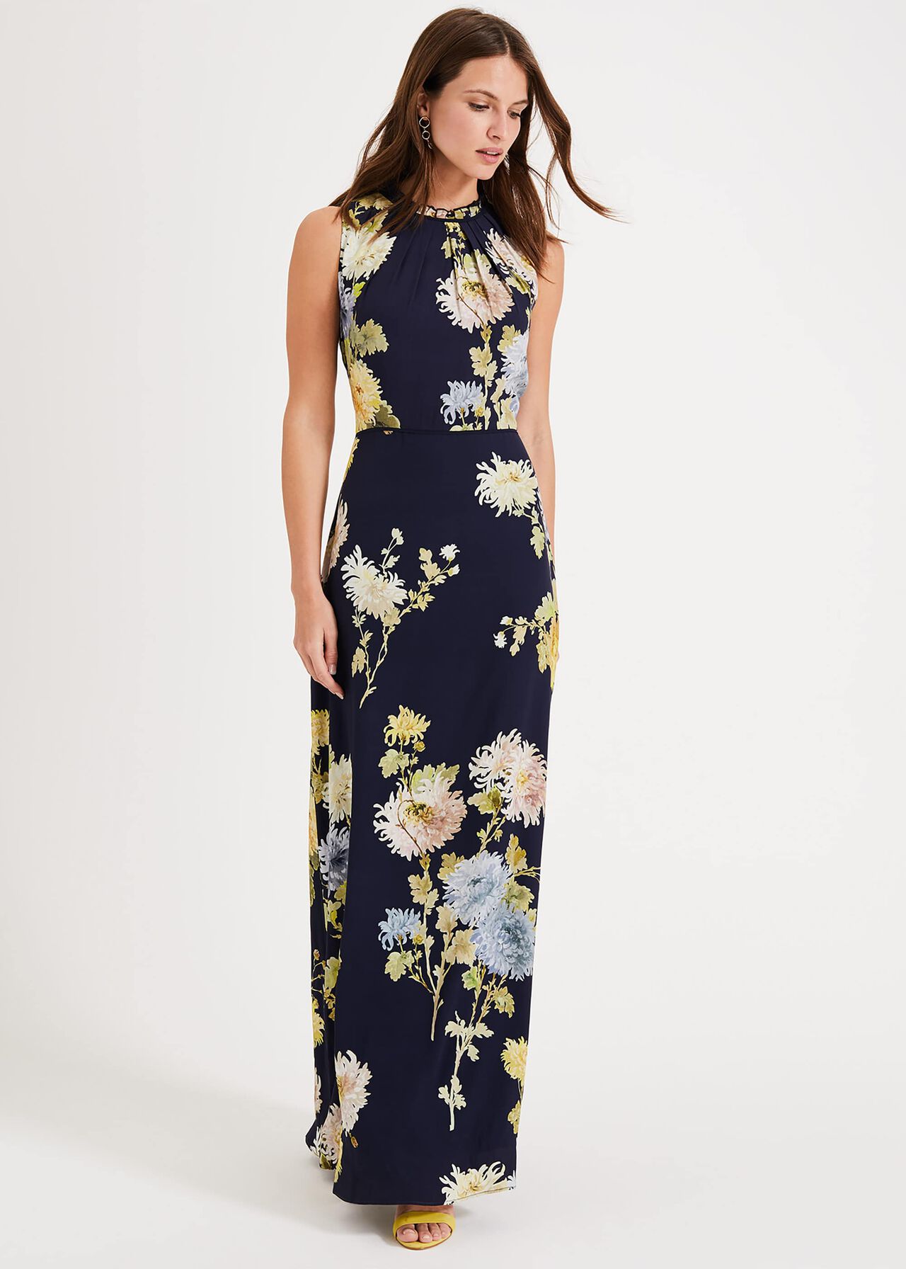 Roselle Printed Maxi Dress
