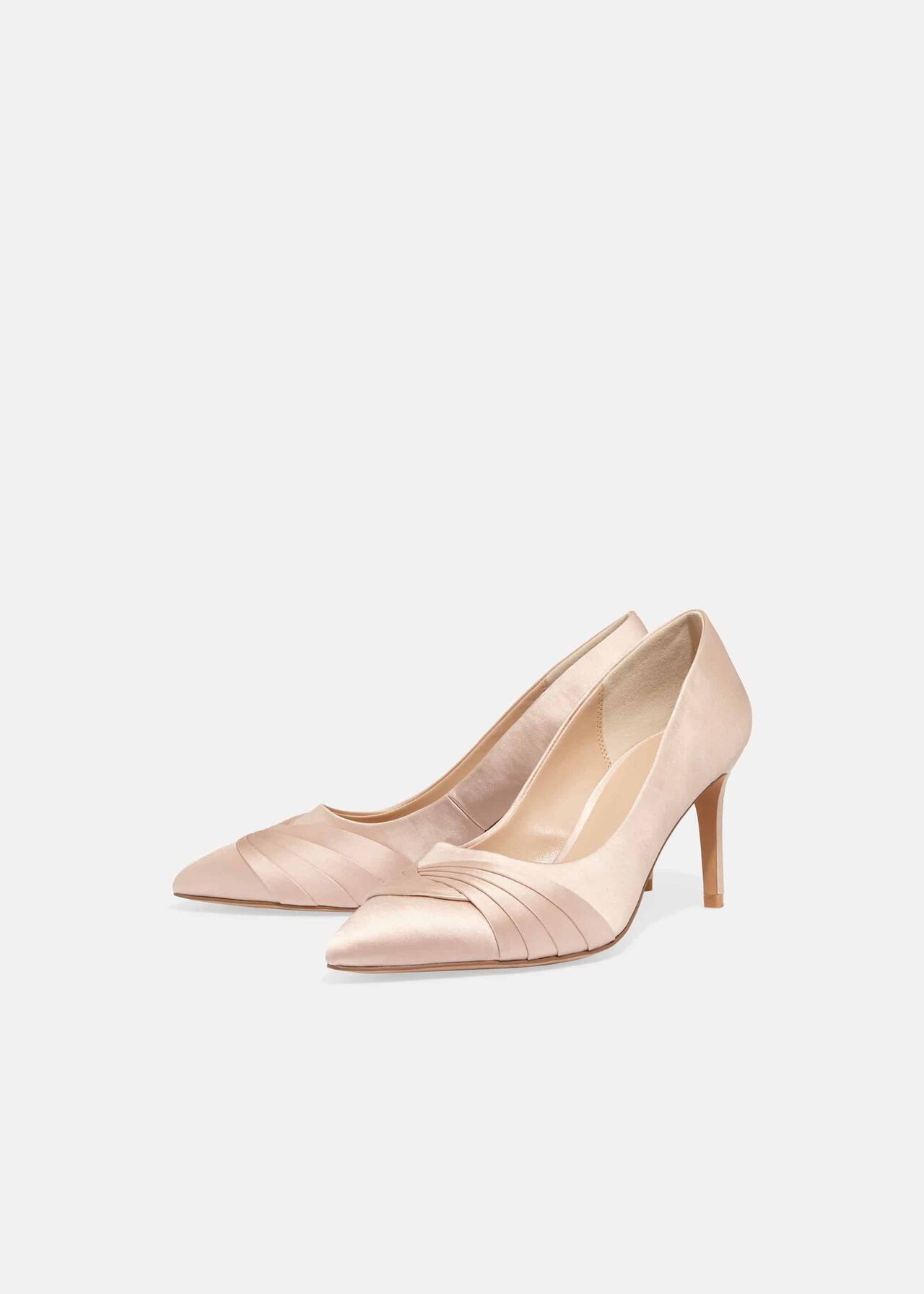 Rosie Satin Court Shoes