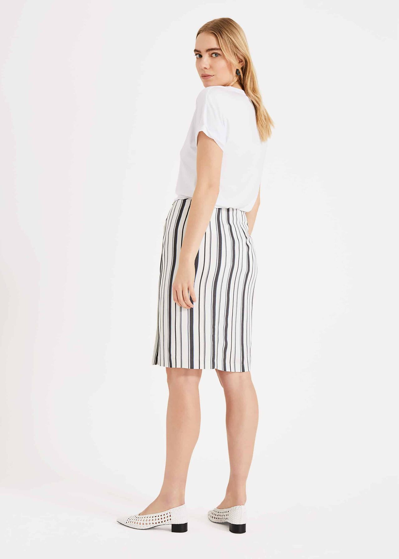 Dinah Stripe Skirt