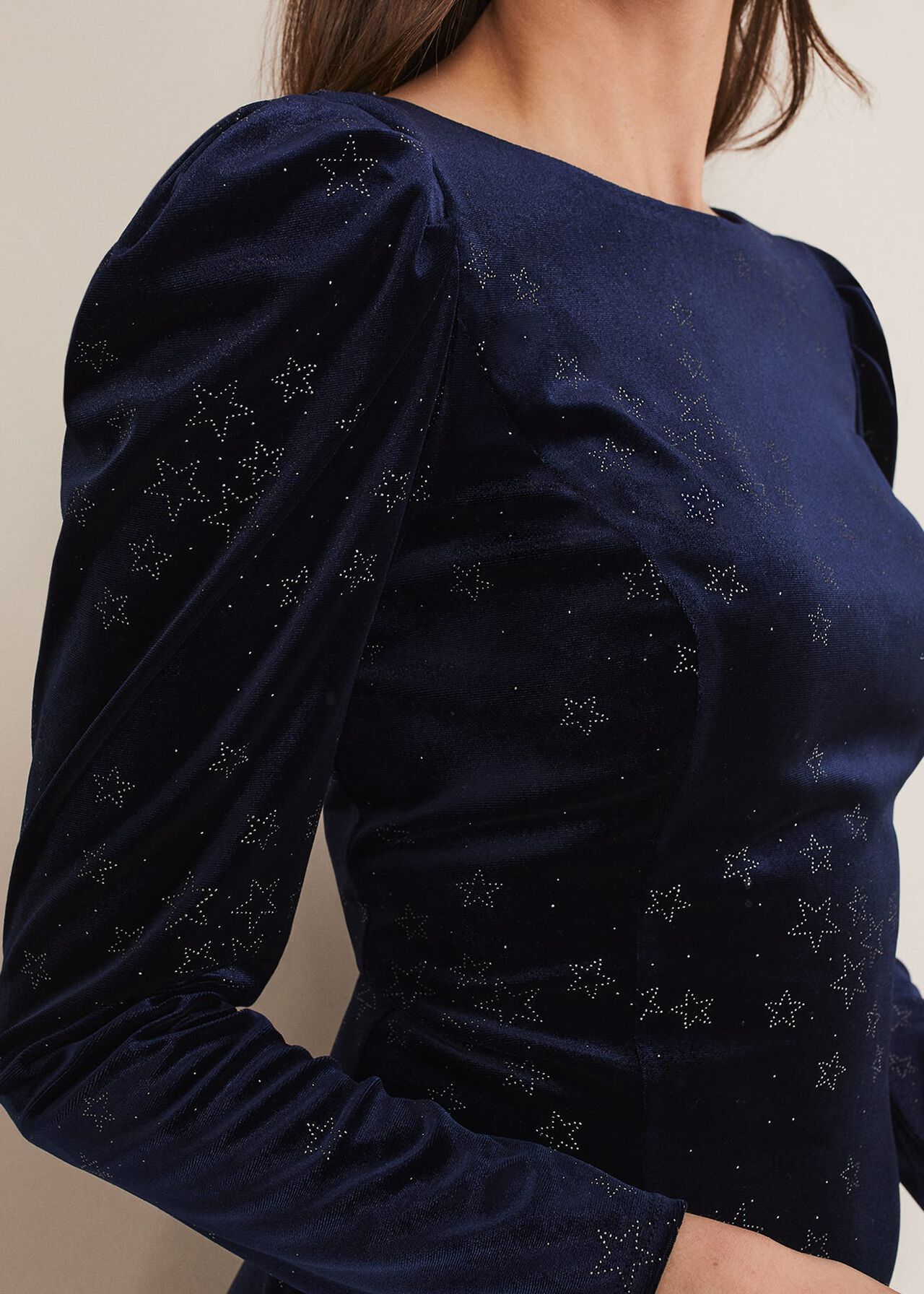 Daria Velvet Star Dress