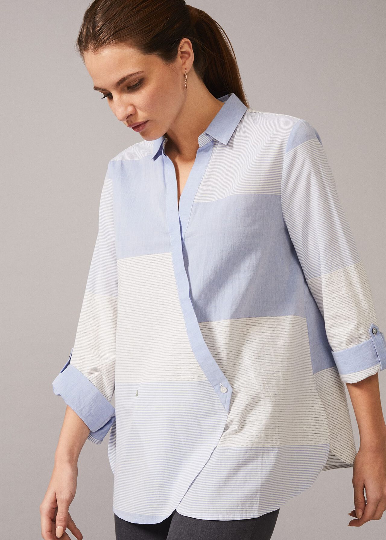 Giana Patchwork Blouse