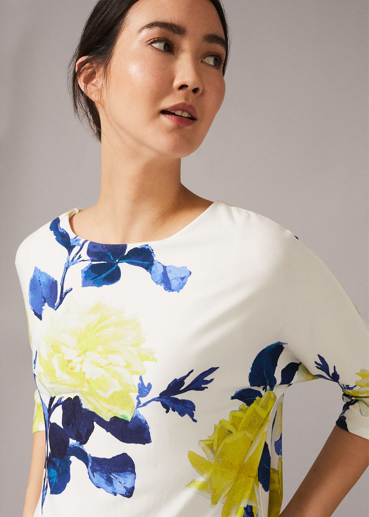 Mina Floral Double Layer Top