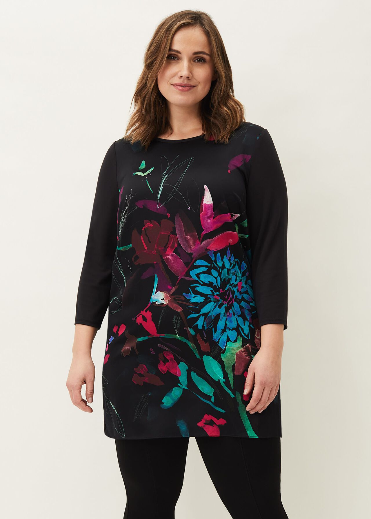 Abi Floral Tunic Top