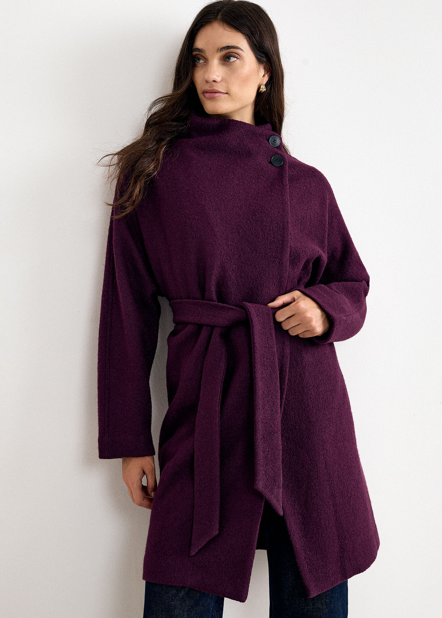 Jennifer Belted Short Coat | Phase Eight UK |
