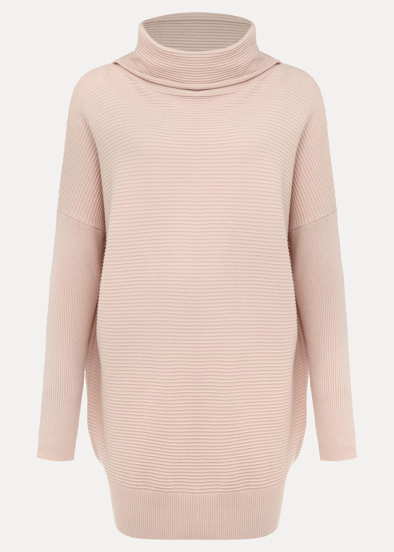 Jocelin Textured Roll Neck Jumper