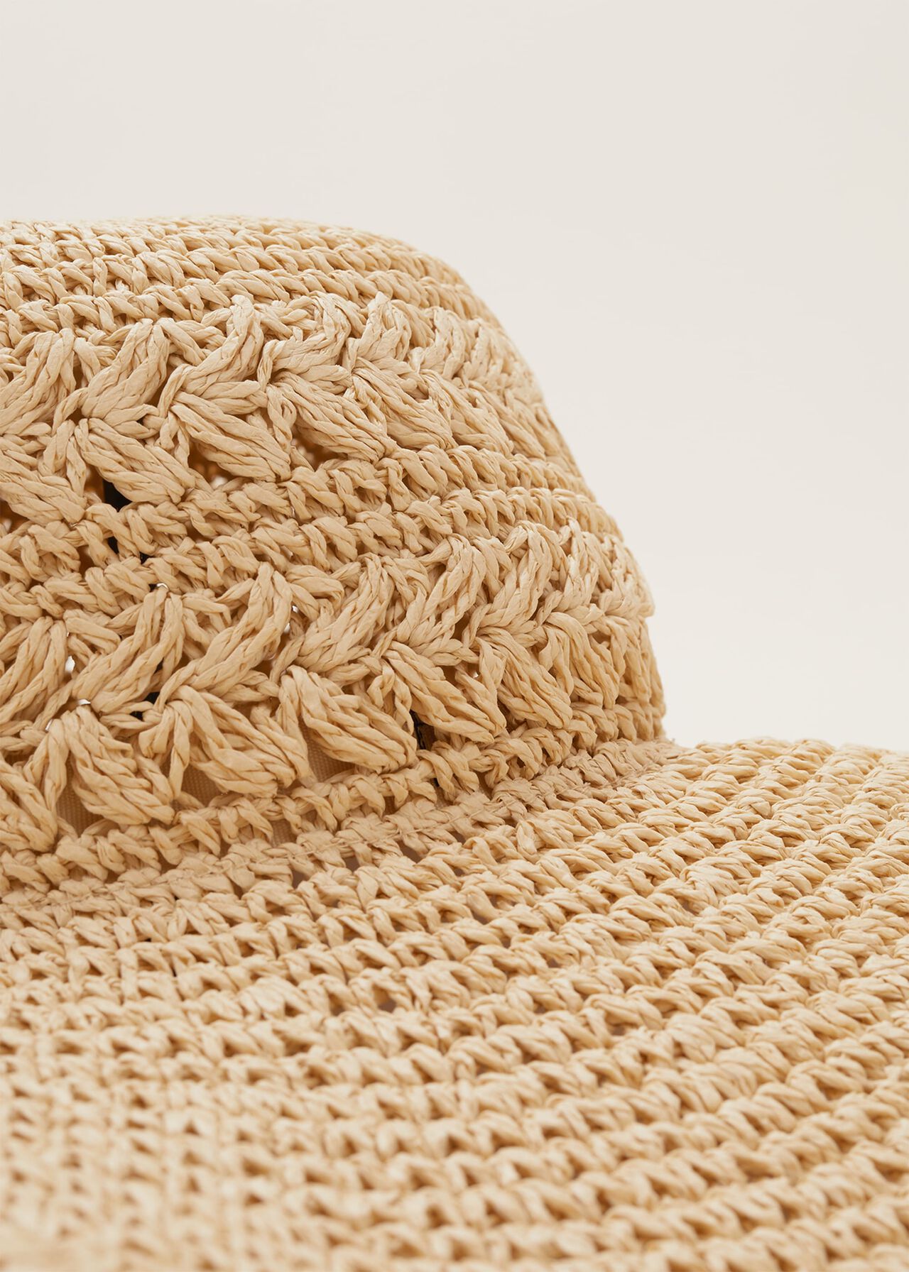 Sharla Crochet Straw Hat