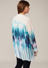 Quinn Pleated Blouse