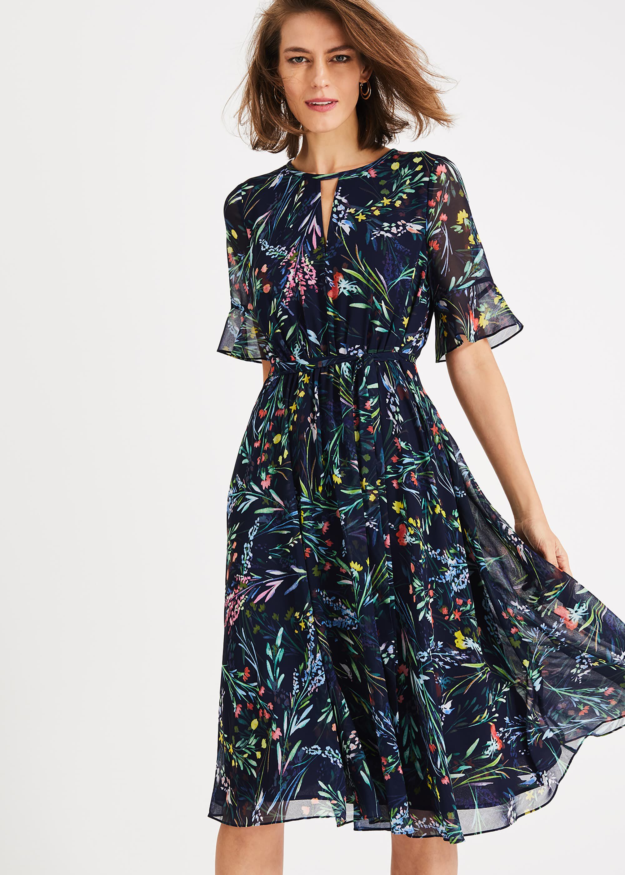 Kristen Floral Print Dress | Phase Eight