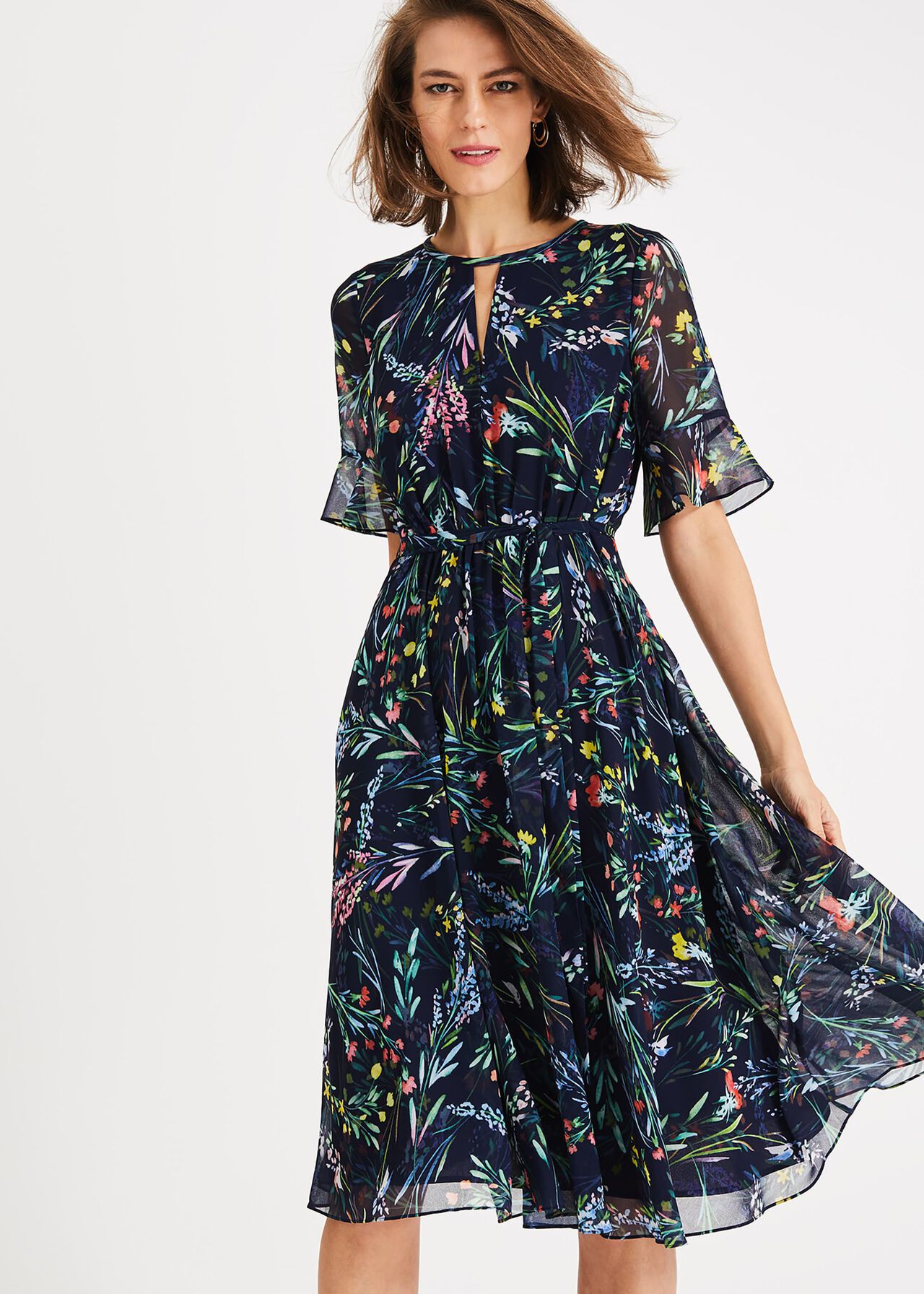 Kristen Floral Print Dress