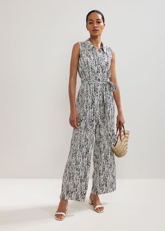 Janine Spot Jumpsuit