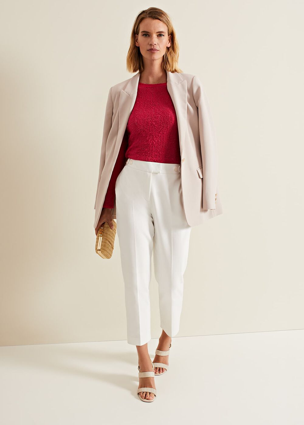 Lainey Pink Lace Top