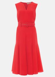 Jayne Belted Panelled Dress