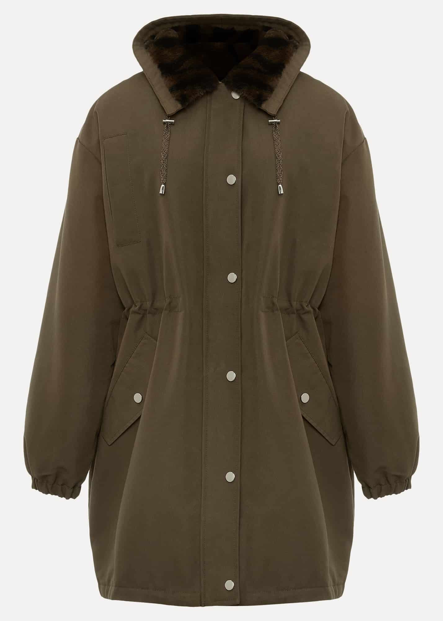 Ladies showerproof parka outlet