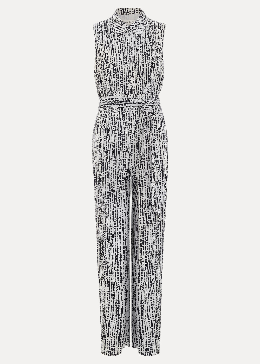 ${product-id}-Janine Spot Jumpsuit-Black/Ivory-${view-type}