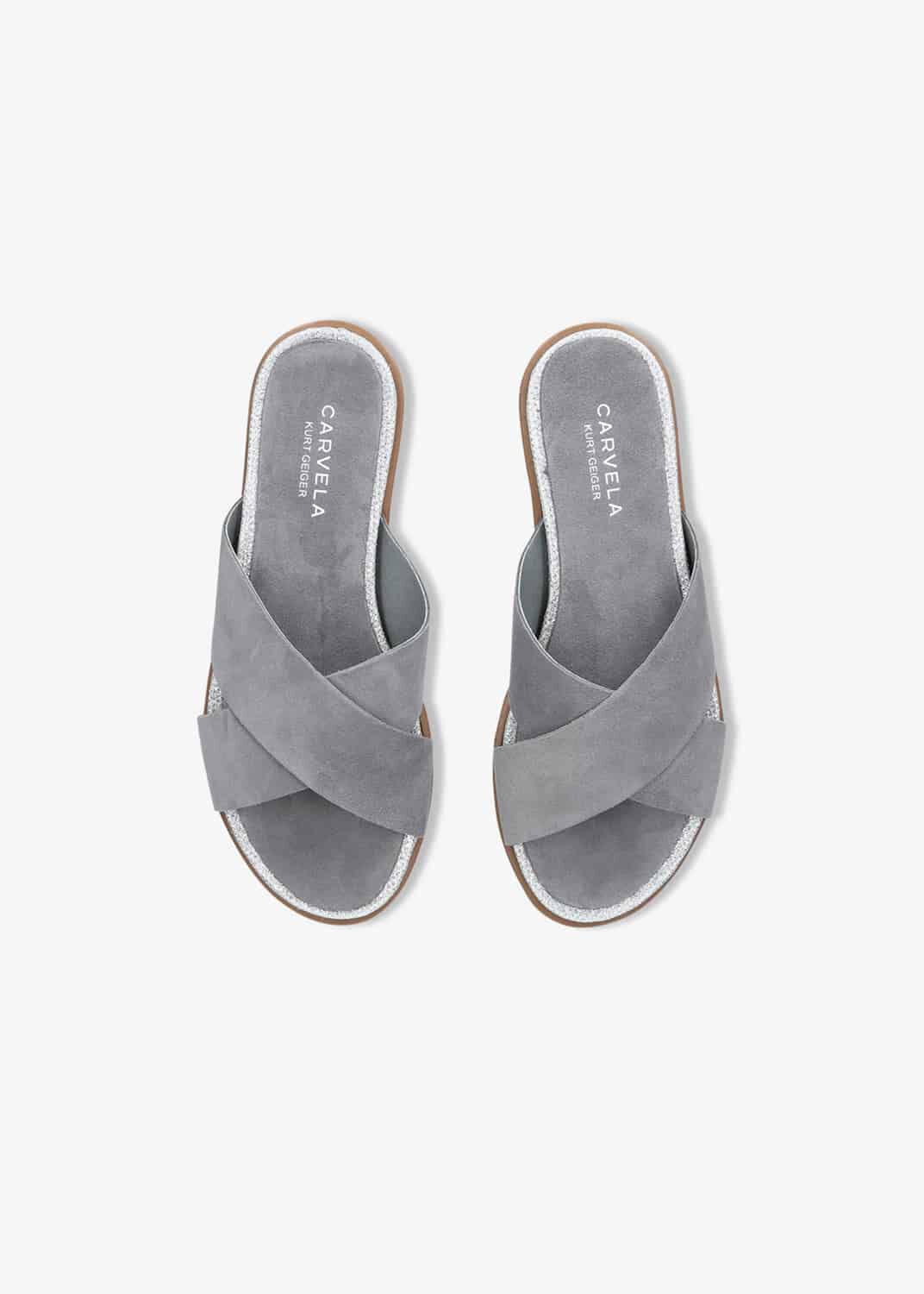 Carvela clearance kream sandals
