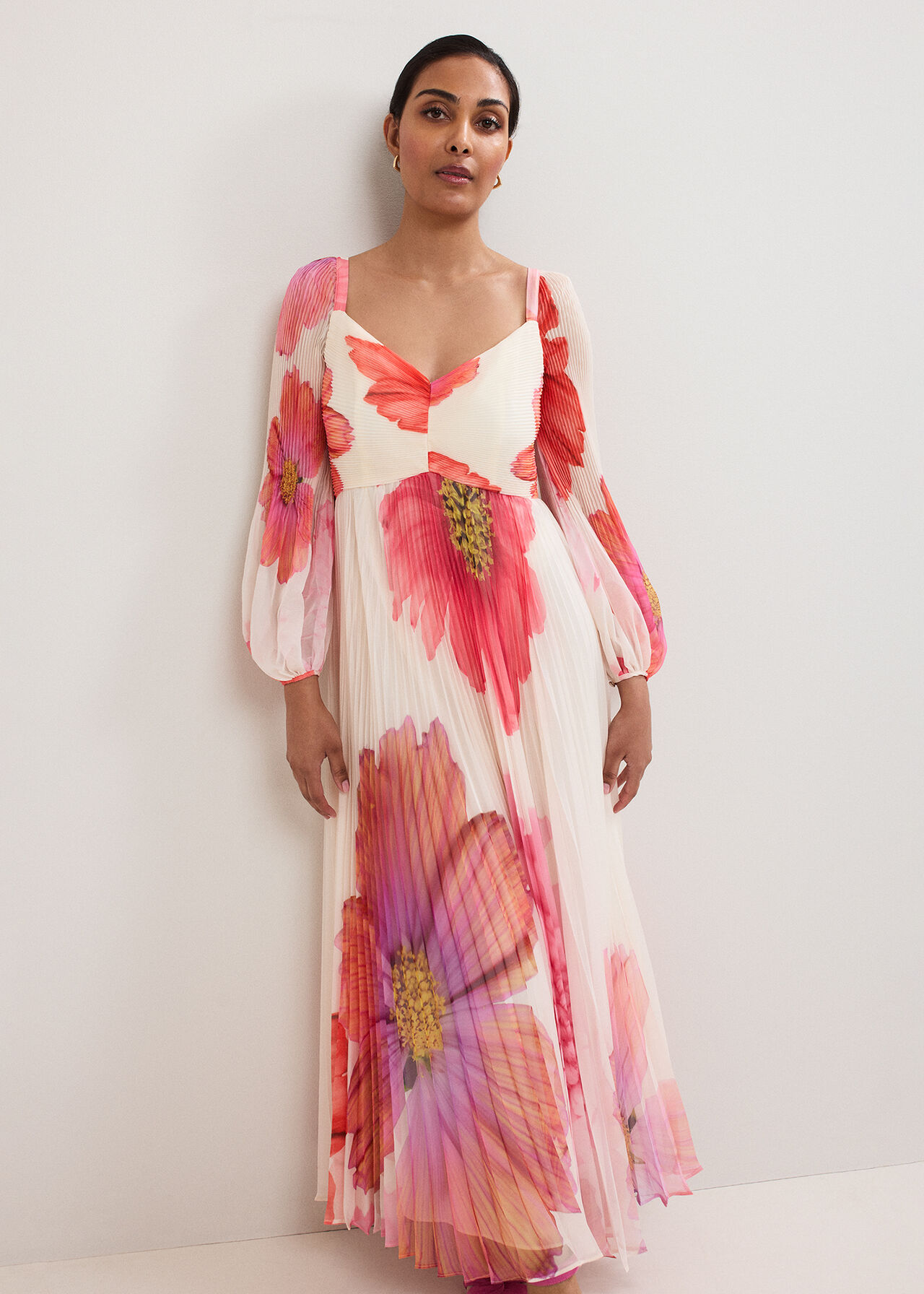 ${product-id}-Petite Reanna Dress-Ivory-${view-type}