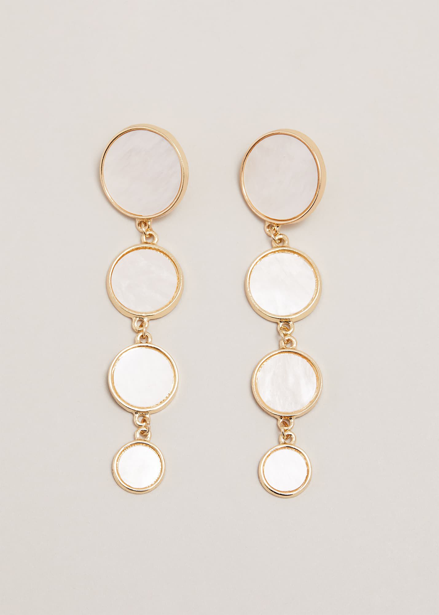 Statement pearl shop drop earrings