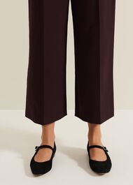 Leather Square Toe Mary Jane