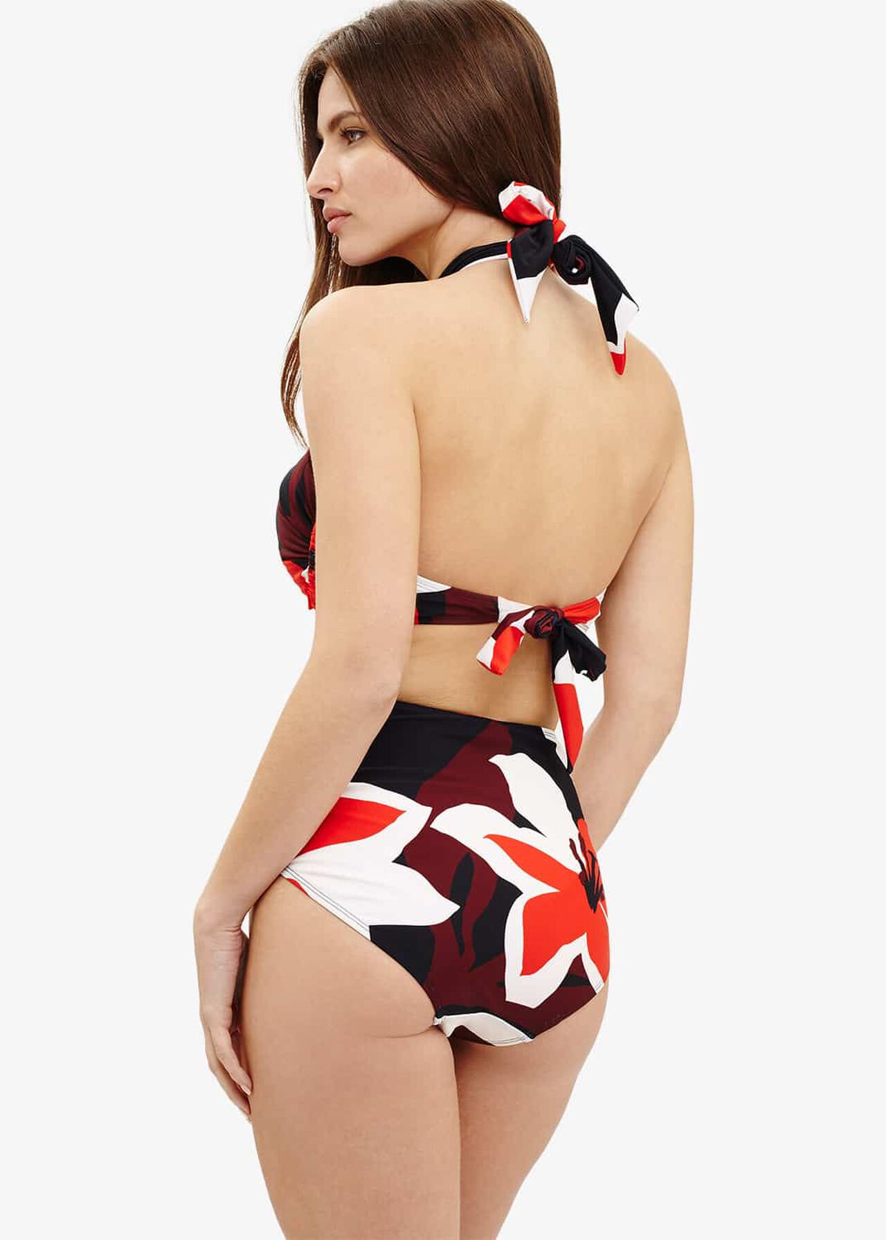 Lana Floral Print Bikini Top