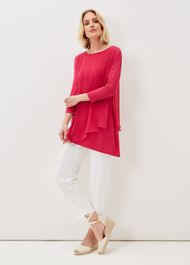 Mika Longline Asymmetric Top