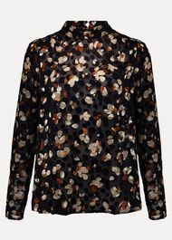 Jacey Leopard Spot Blouse