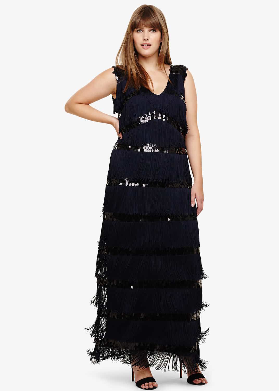 Phase eight top bailey fringe dress