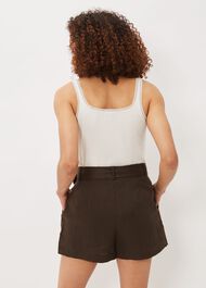 Kimberley Square Neck Lace Trim Vest Top