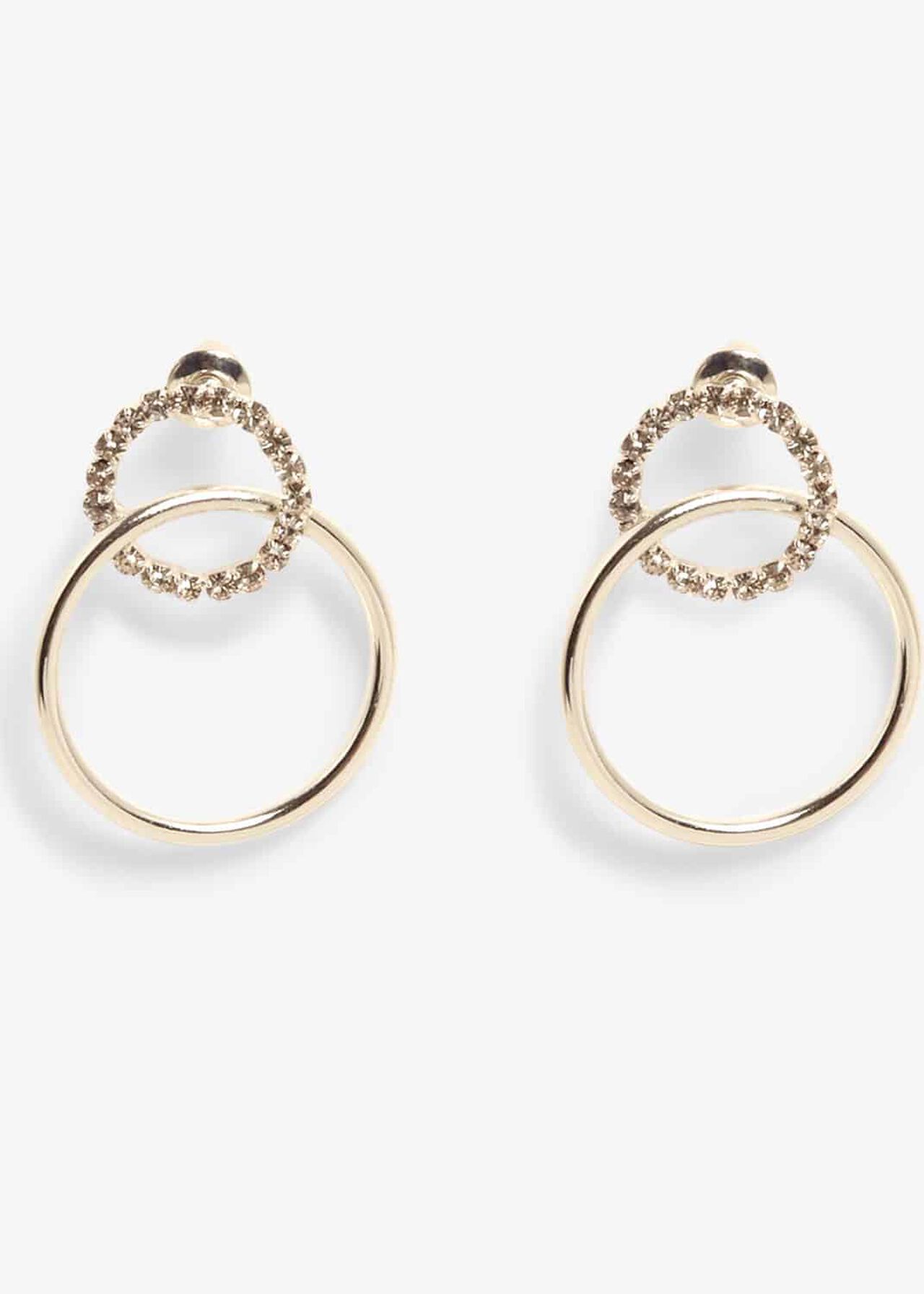 Lia Crystal Link Drop Earrings
