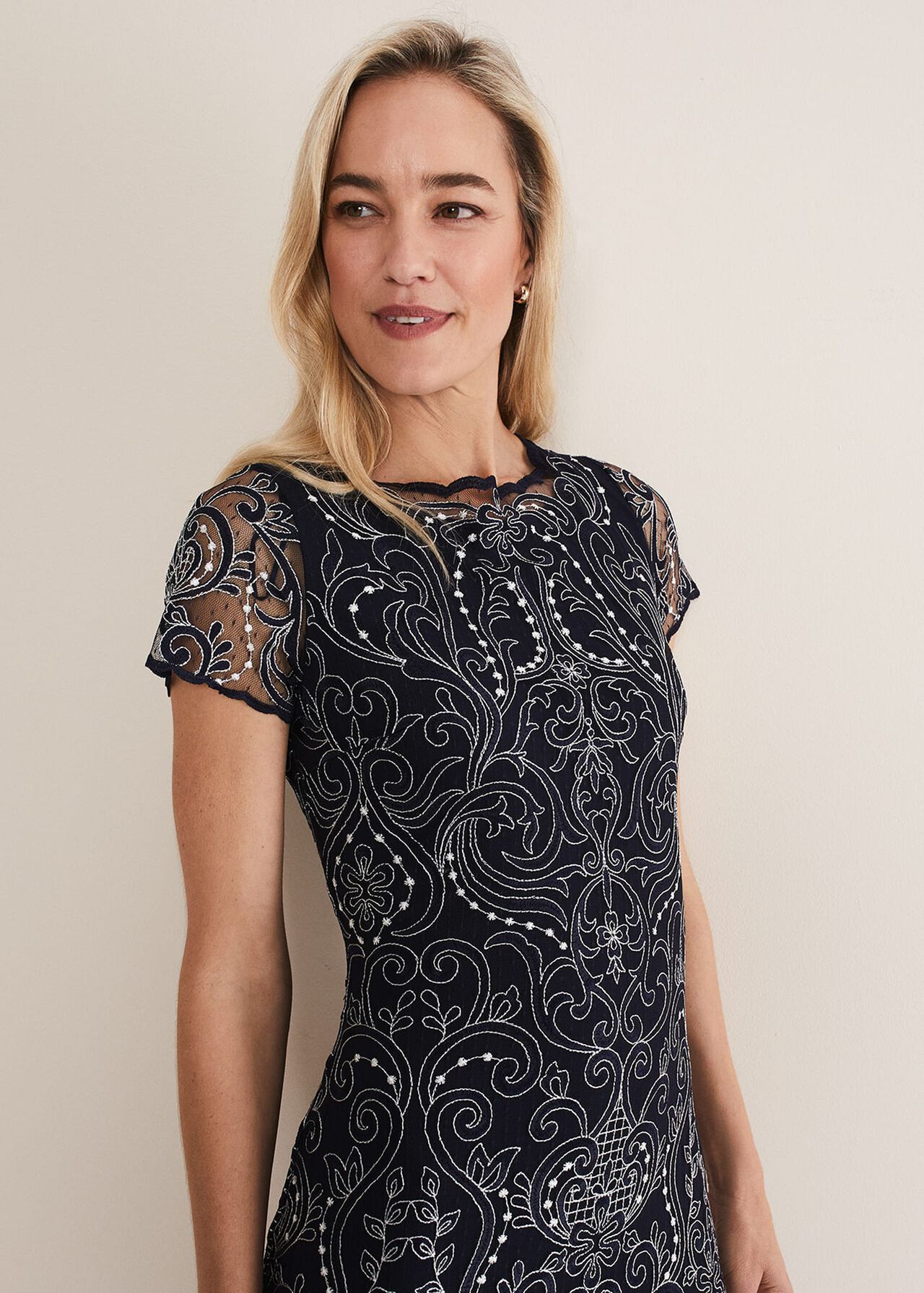 Esme Embroidered Dress