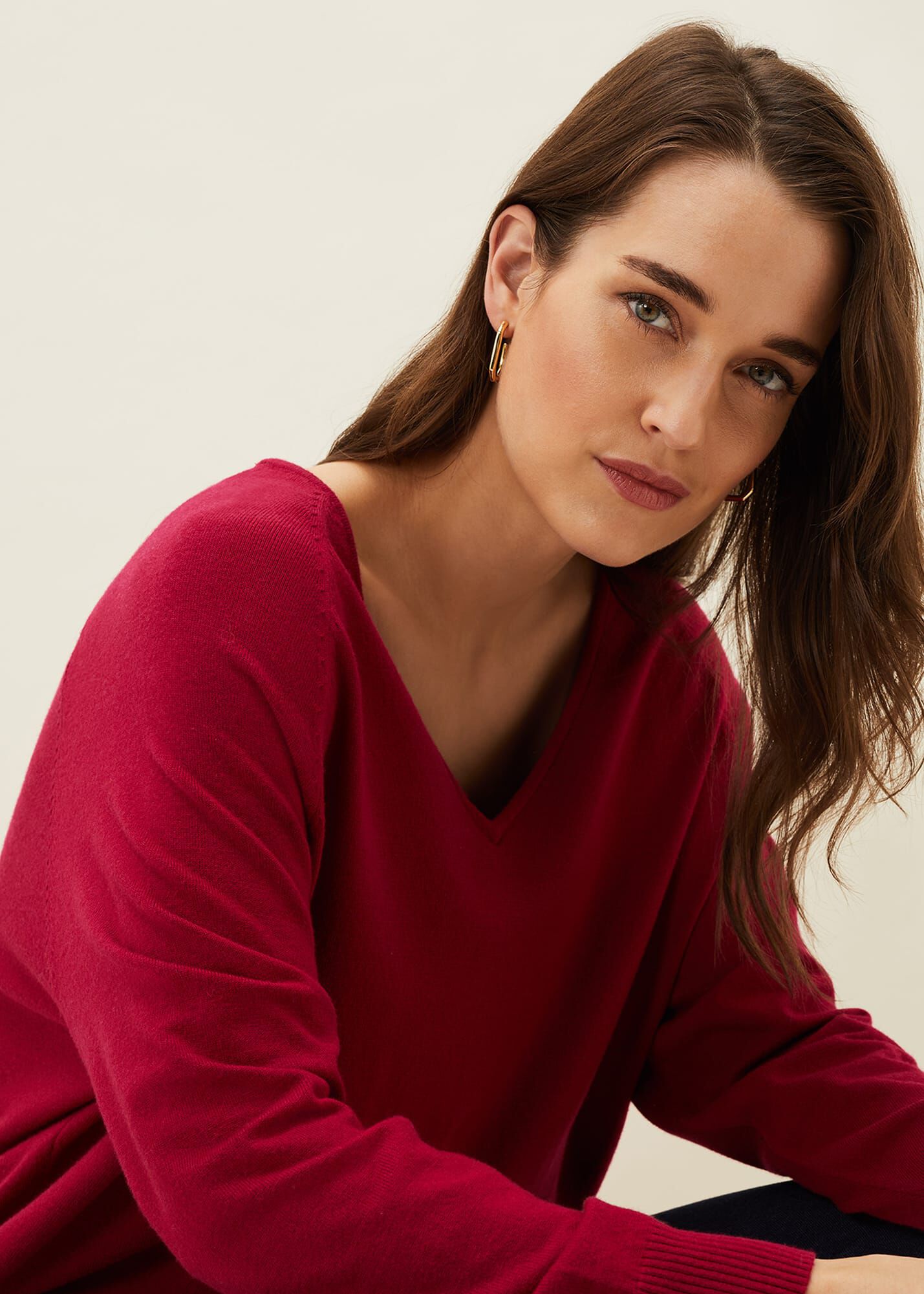 Phase eight hot sale red jumper