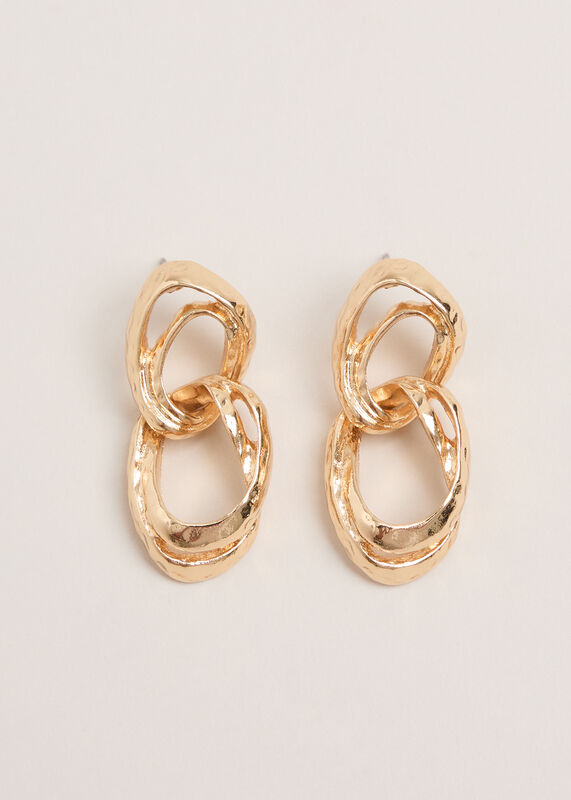 Drop Circle Earring