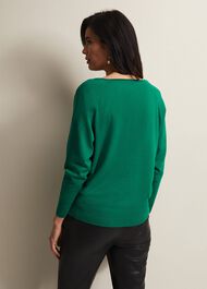 Senita Fine Knit V-Neck Jumper