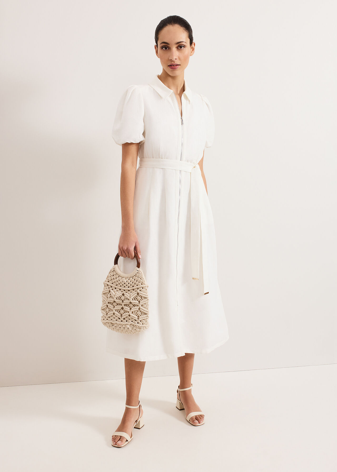 Phase Eight Carlotta Linen Dress
