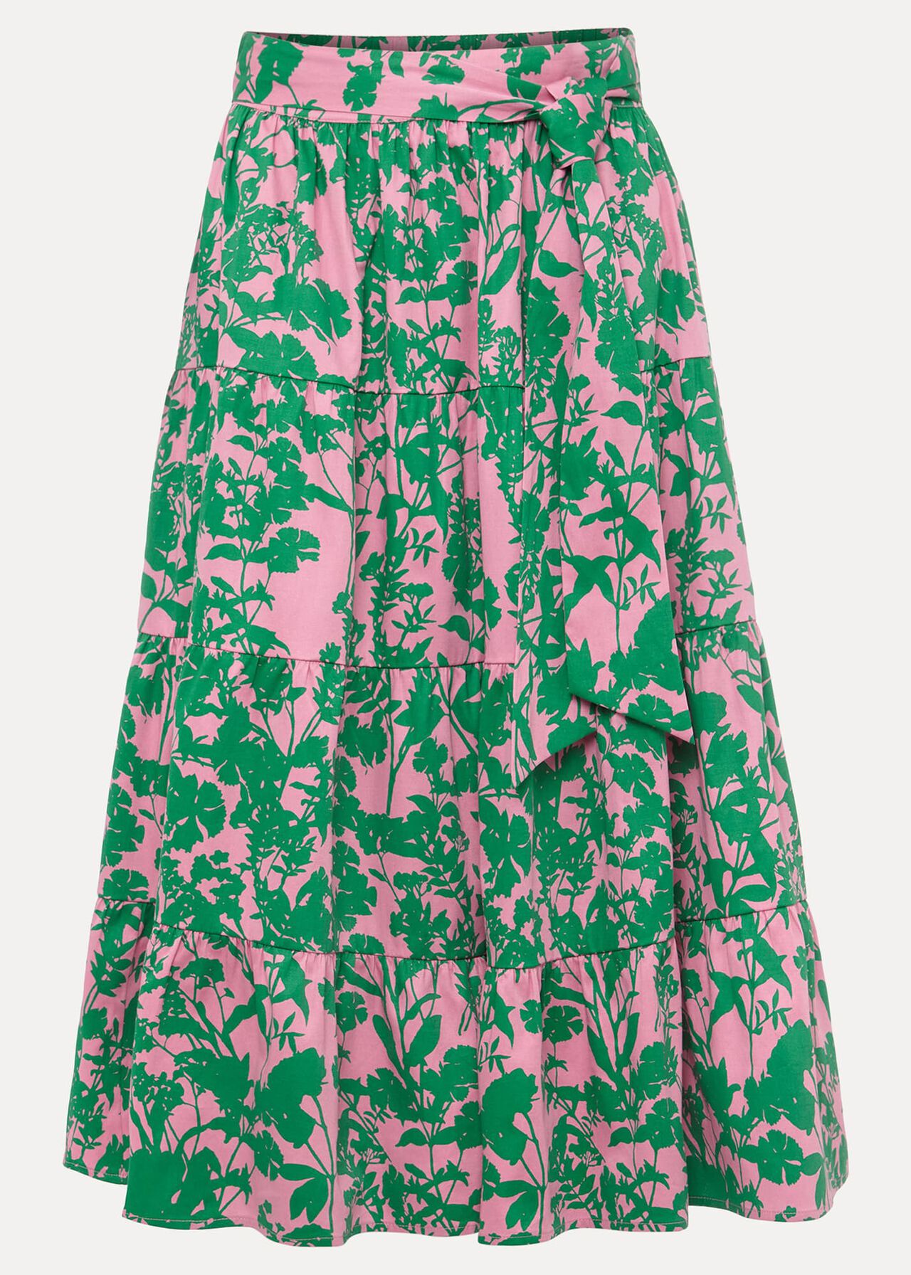 Cleona Printed Dobby Co-Ord Skirt