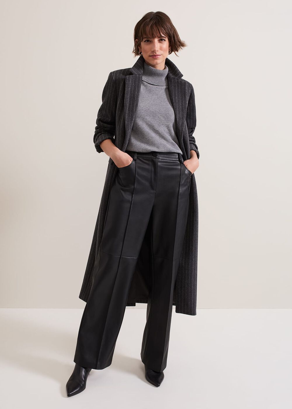 Lydia Long Wool Coat