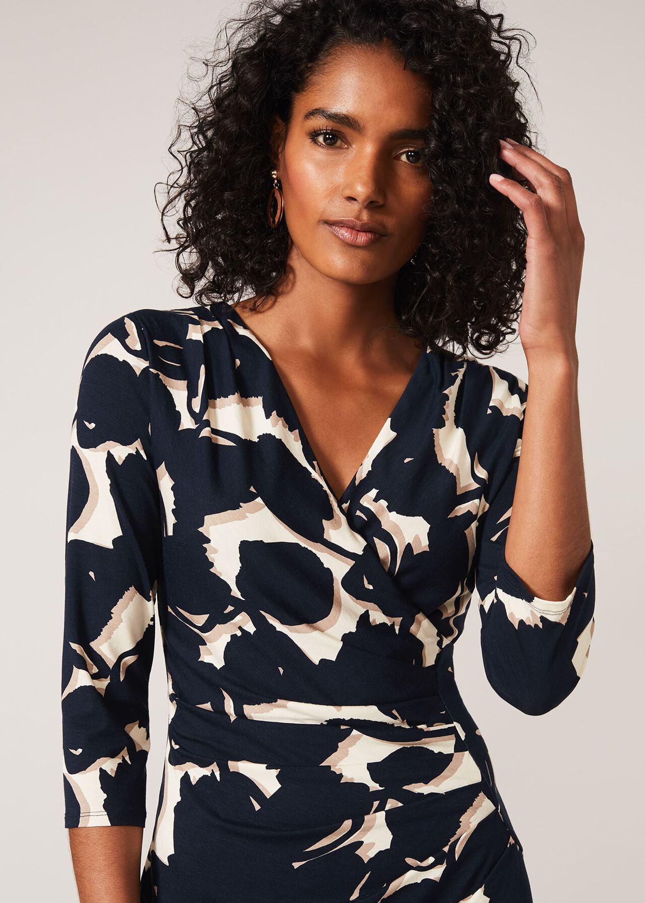 Naava Abstract Floral Dress